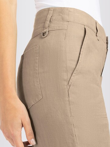 MAC Loose fit Pants 'Nora' in Beige