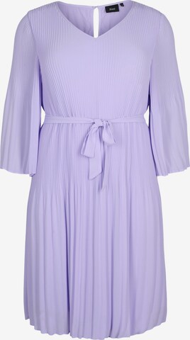 Robe 'CATHRINE' Zizzi en violet : devant