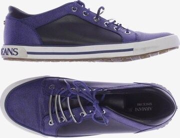 Armani Jeans Sneakers & Trainers in 39 in Purple: front