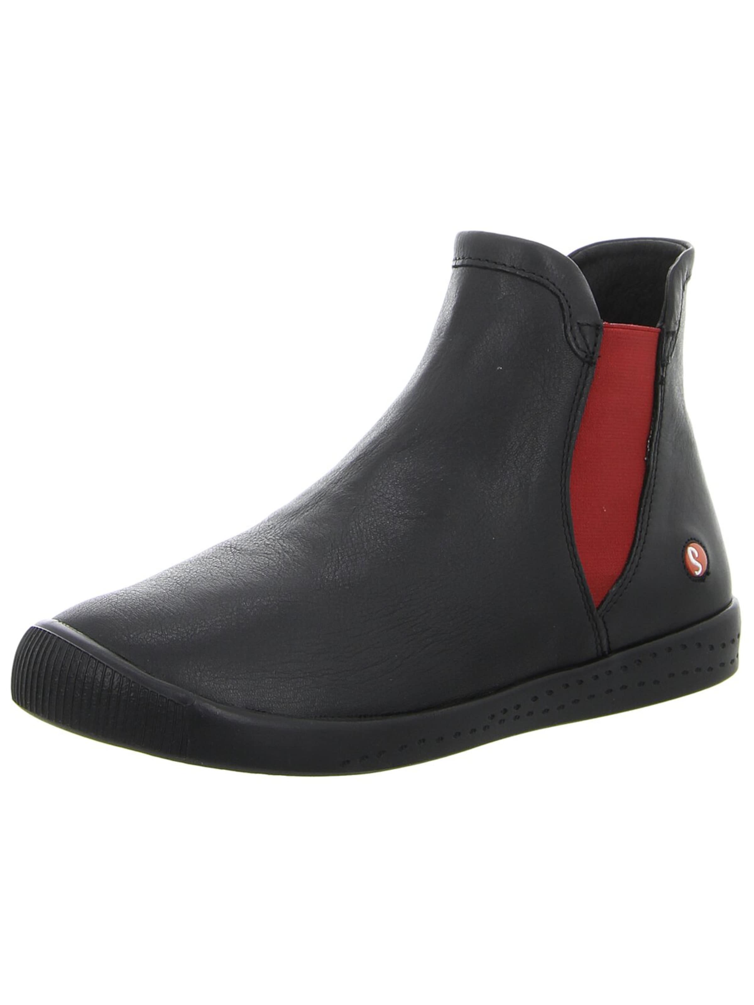 Softinos Stiefelette 'Damen Stiefelette P900650026 Echt Leder in schwarz' in 36 in schwarz, Produktansicht