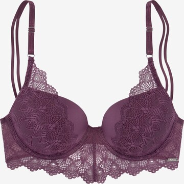 s.Oliver Push-up Bra in Purple: front