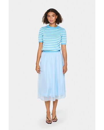 SAINT TROPEZ Nederdel 'Coral' i blå