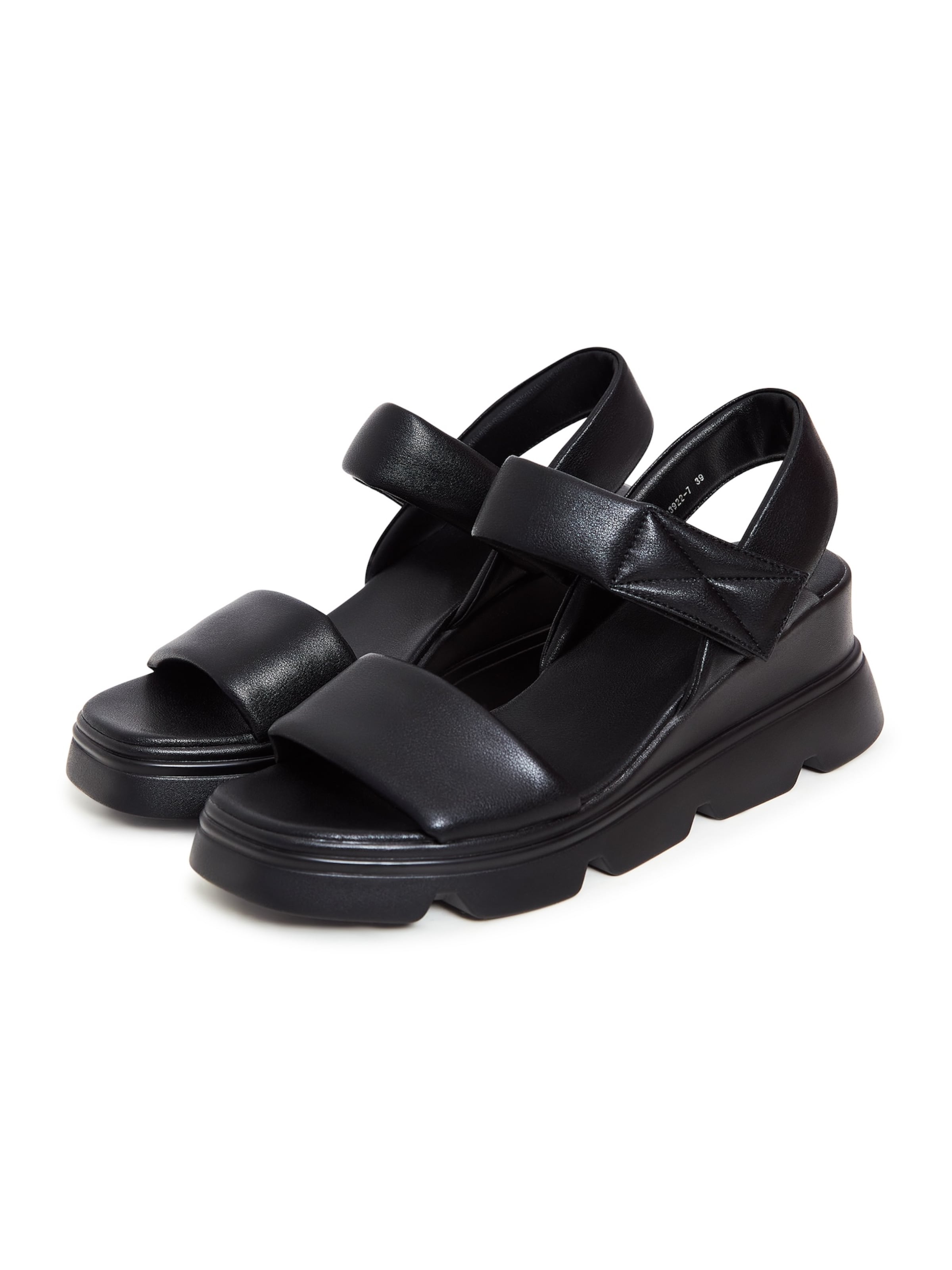 CESARE GASPARI Sandals in Black