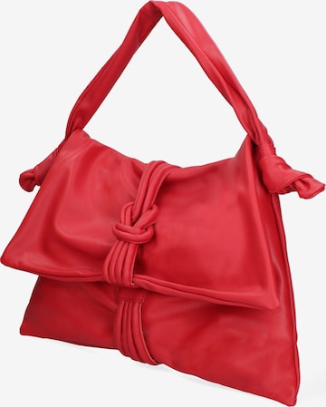 Viola Castellani Schultertasche in Rot: Vorderseite