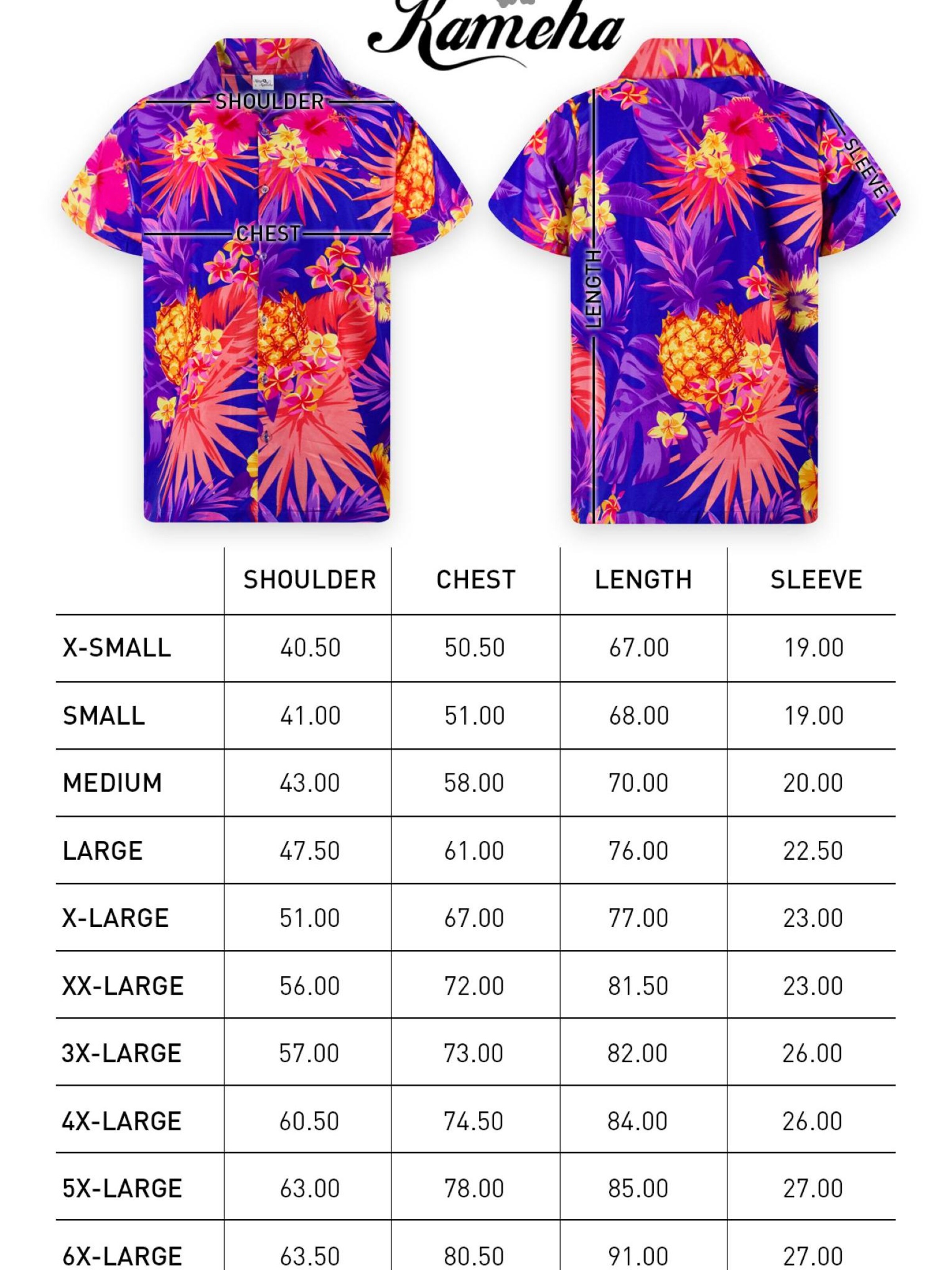 King Kameha Shirt 'Pineapple' in Blue