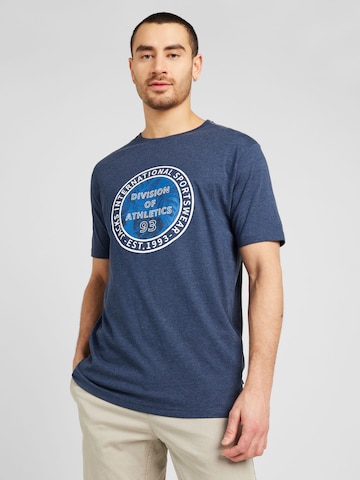 Jack's T-shirt i blå: framsida