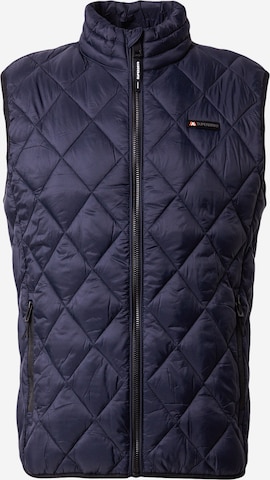 Superdry Vest 'Fuji' in Blue: front