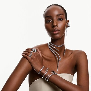 Inele 'MESMERA' de la Swarovski pe argintiu