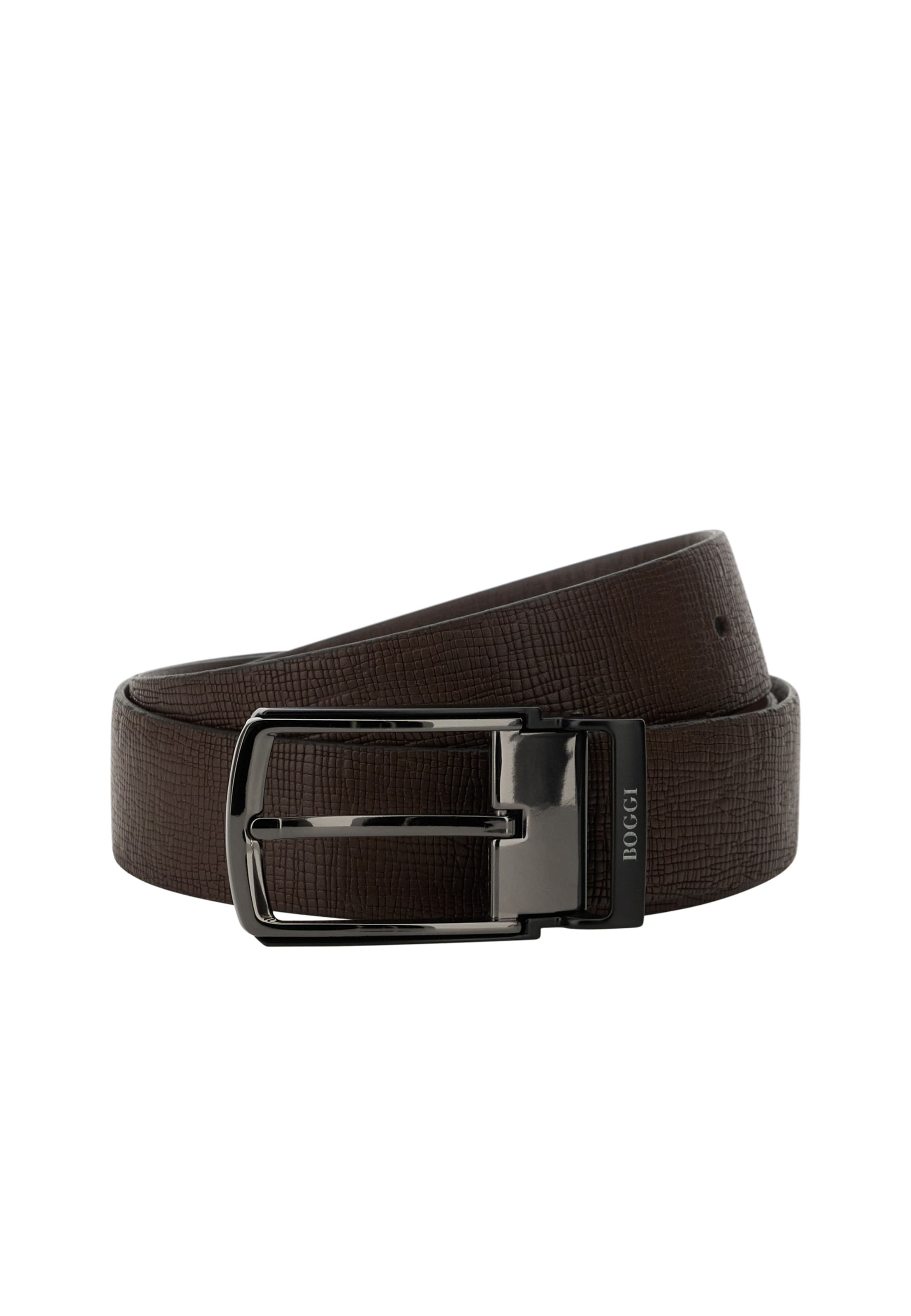 Boggi Milano Belt in Brown: front