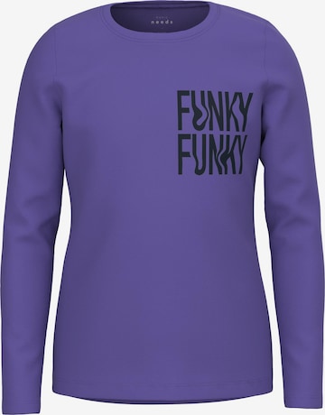 T-Shirt 'Vix' NAME IT en violet : devant