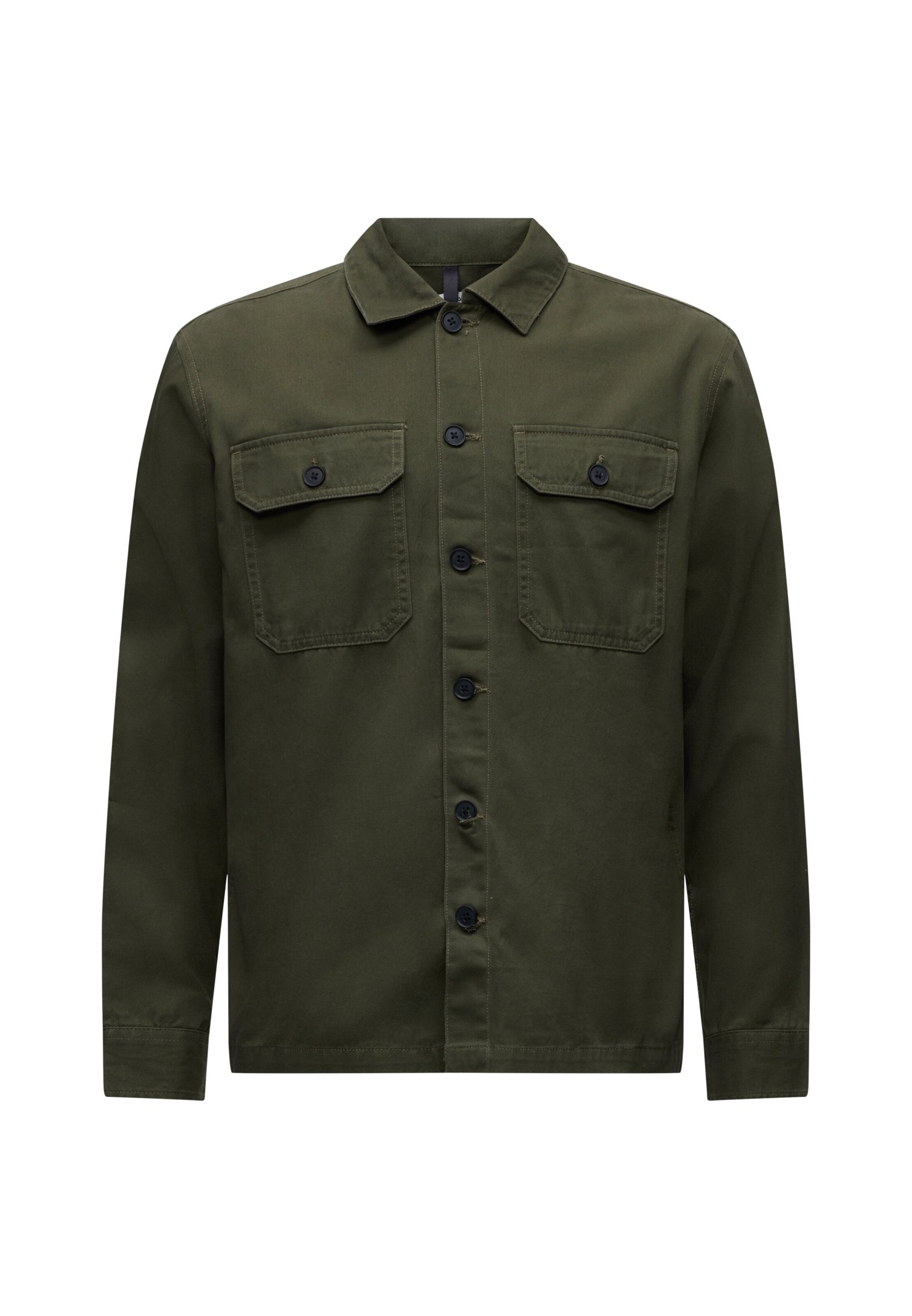 JACK & JONES Regular Fit Paita 'JCOFUSION CLASSIC' värissä vihreä: etupuoli