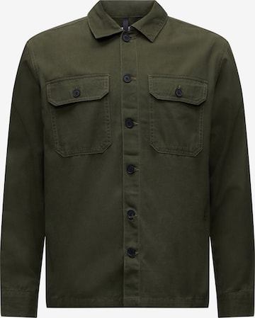 JACK & JONES Regular Fit Paita 'JCOFUSION CLASSIC' värissä vihreä: etupuoli