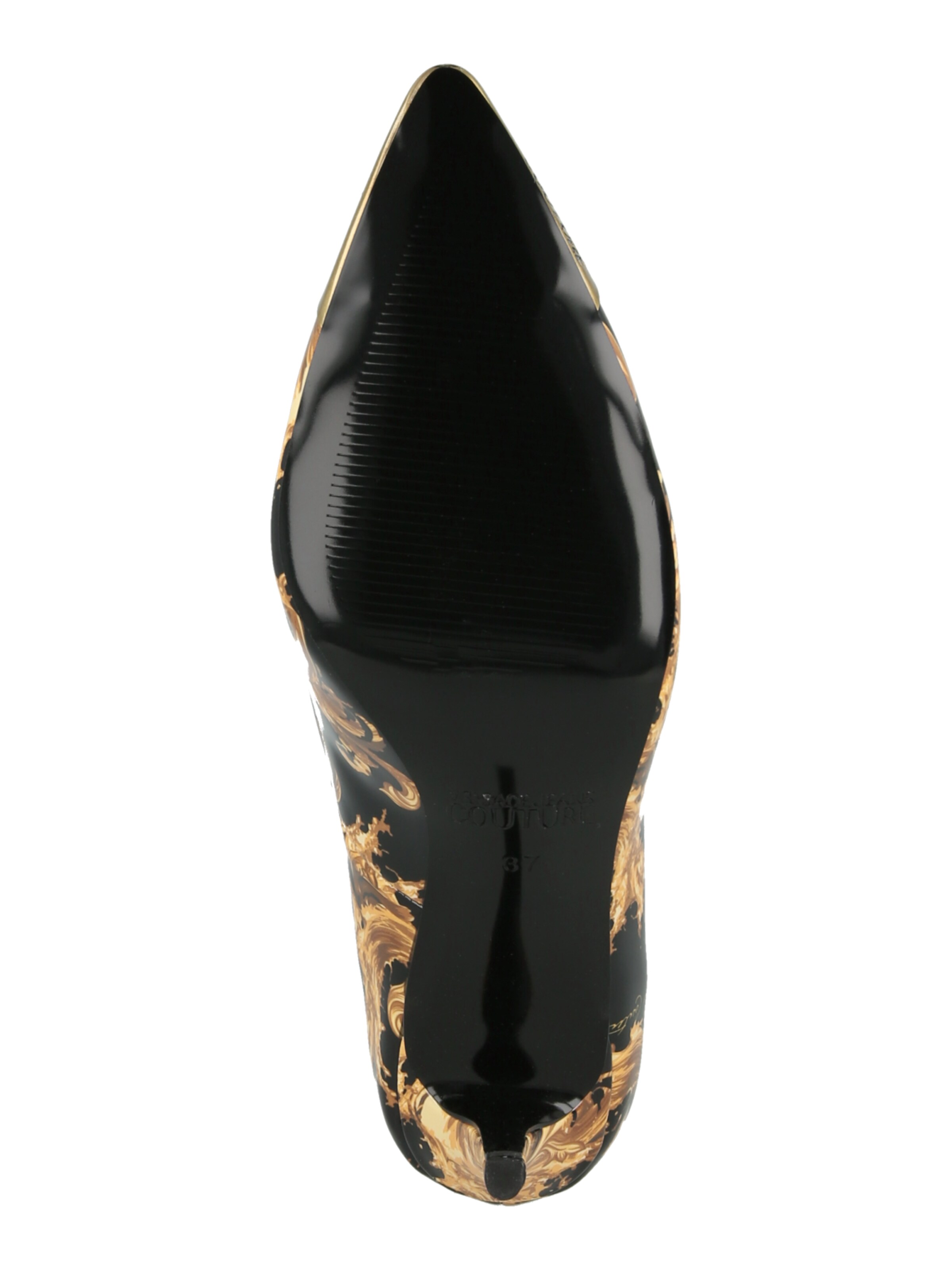 Versace Jeans Couture Czółenka 'FONDO SCARLETT' w kolorze czarny