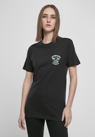 Tricou de la Mister Tee pe negru: față