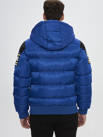 CIPO & BAXX Winterjas in Blauw