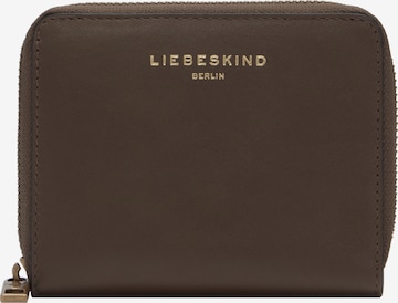 Liebeskind Berlin Portemonnaie 'Conny' in Braun: Vorderseite