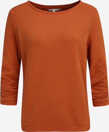 TOM TAILOR Sweatshirt in Braun: predná strana