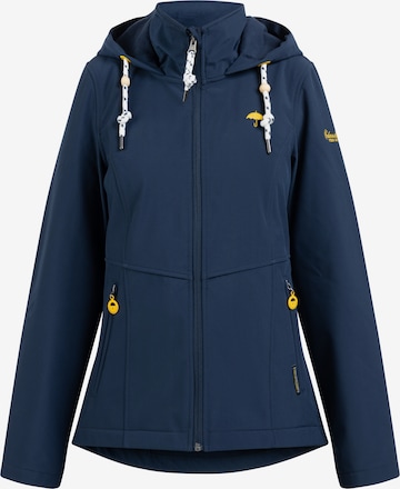 Schmuddelwedda Weatherproof jacket in Blue: front