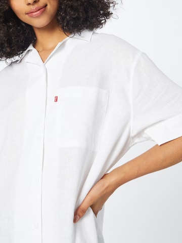 LEVI'S ® Блуза 'Ari SS Resort Shirt' в бяло