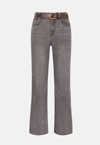 Flared Jeans di Anna Field in grigio: frontale