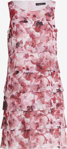 Robe Vera Mont en rouge : devant