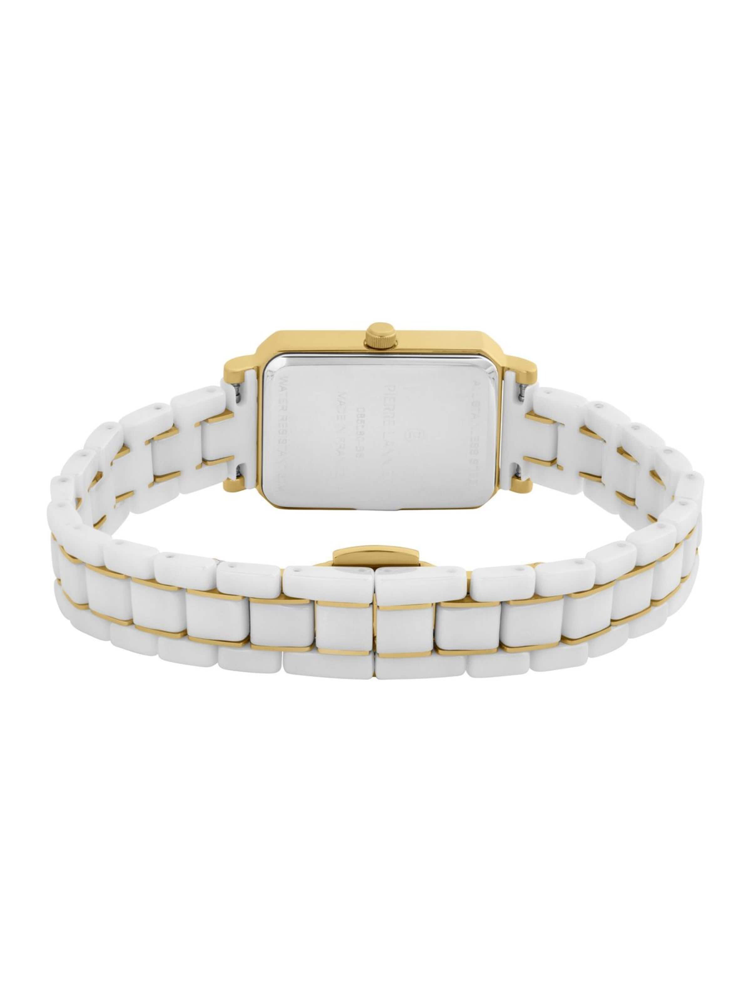 Pierre Lannier Analoog horloge 'Watch Ariane' in Wit