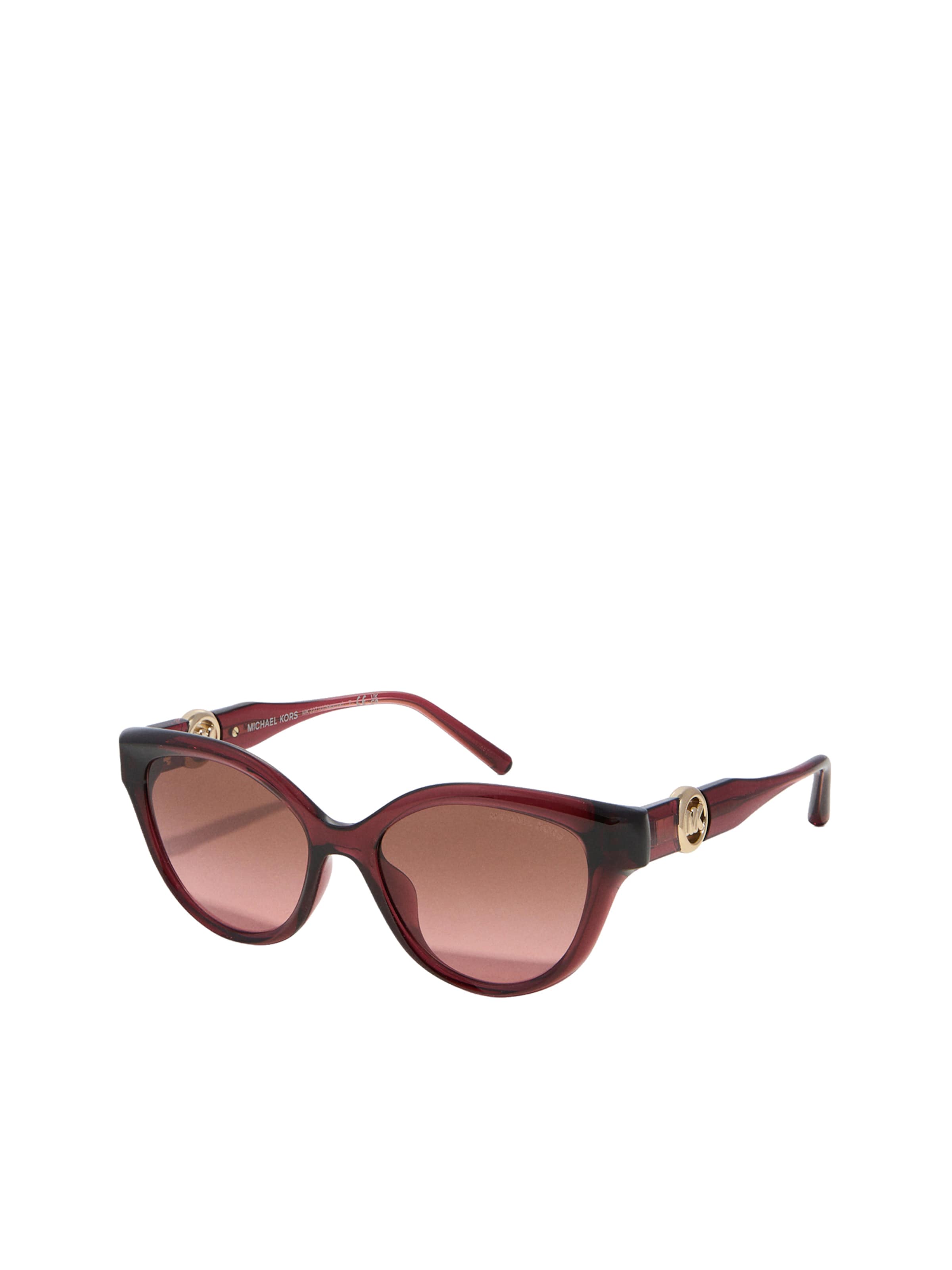 MICHAEL Michael Kors Zonnebril 'NAGOYA' in Roze: voorkant