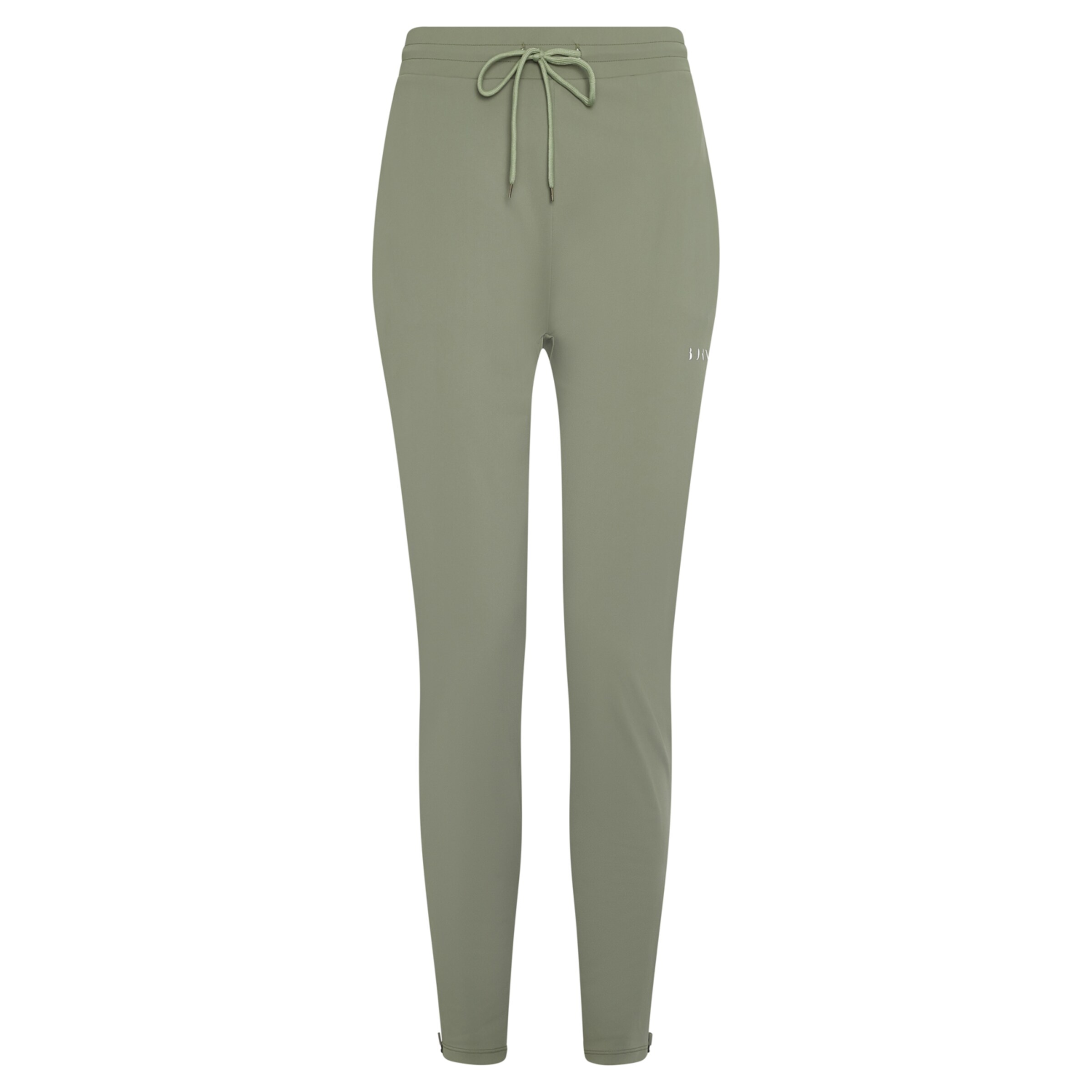 Born Living Yoga Tapered Sportbroek 'Airla' in Groen: voorkant