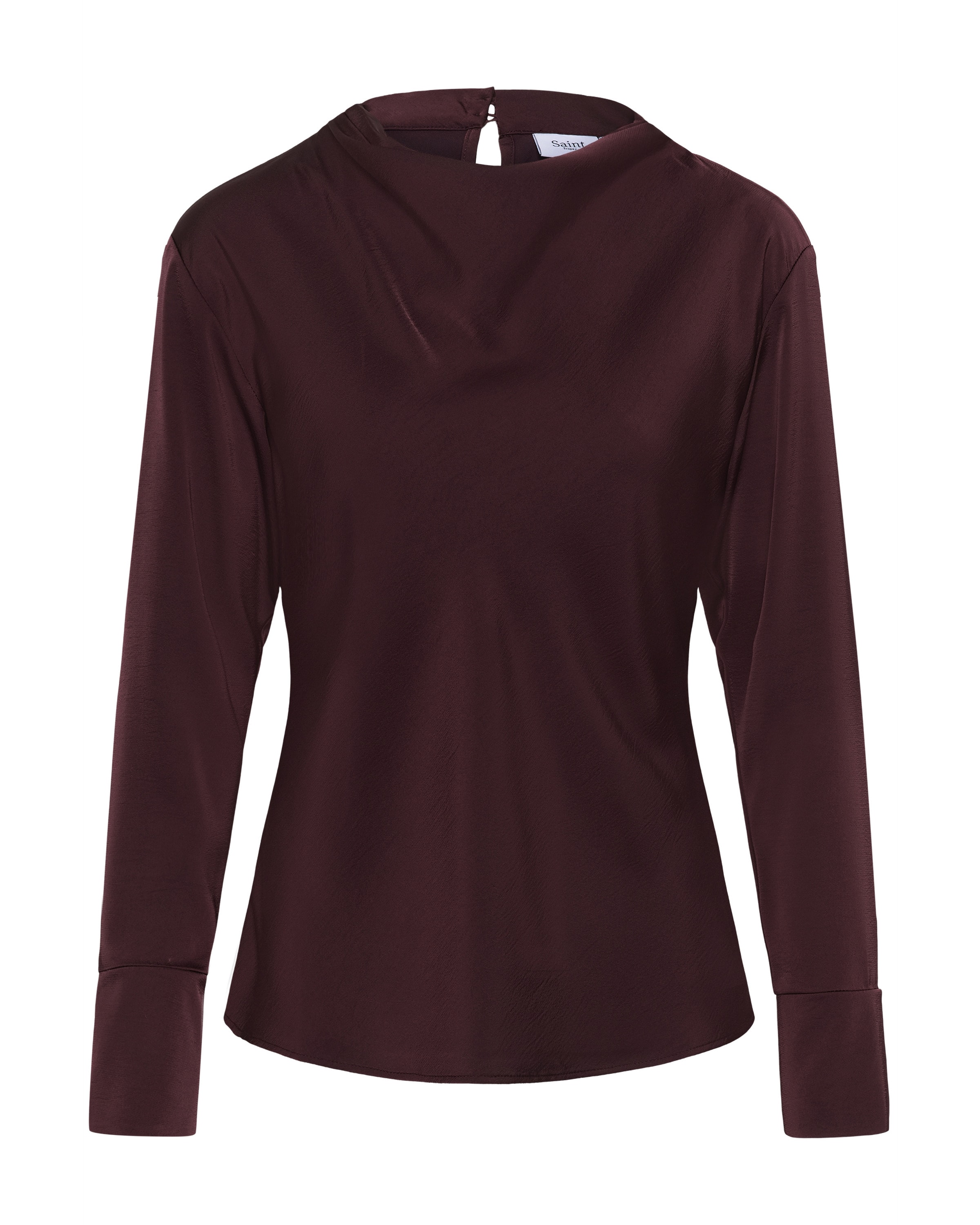 SAINT TROPEZ Bluse in Rot: Vorderseite