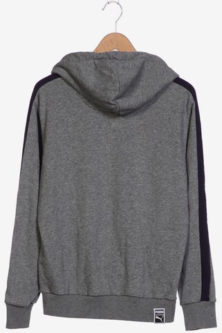 PUMA Sweatshirt & Zip-Up Hoodie in 4XL in Grey