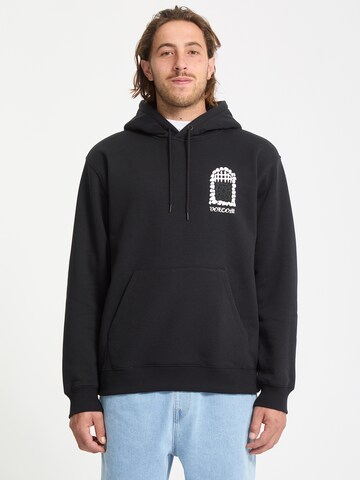Sweat-shirt 'NODER' Volcom en noir : devant