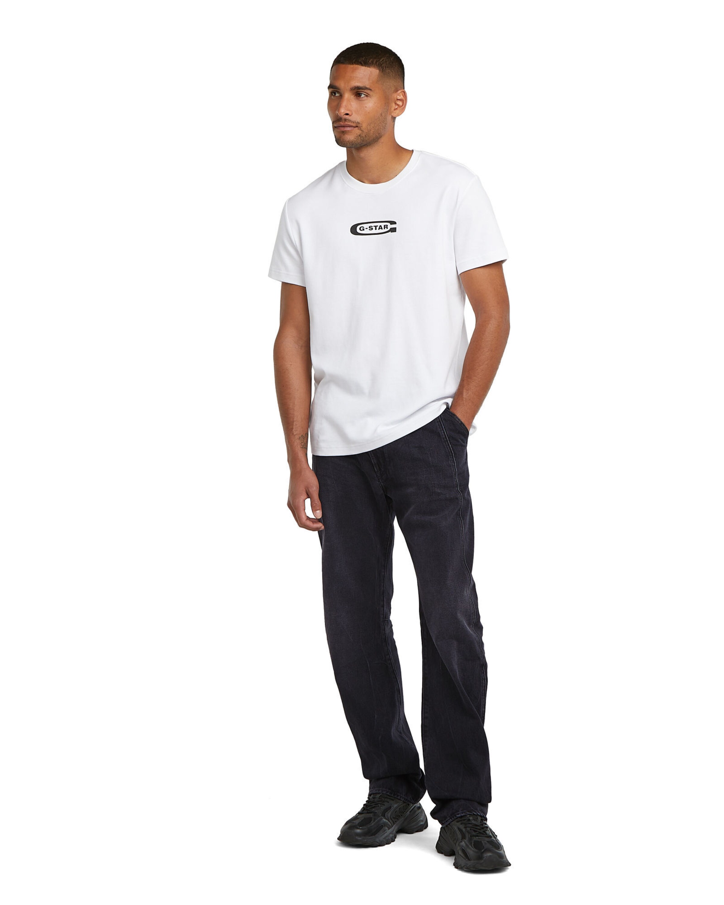 G-STAR Regular Jeans in Schwarz