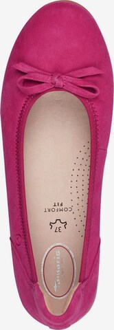 TAMARIS Ballerina in Roze