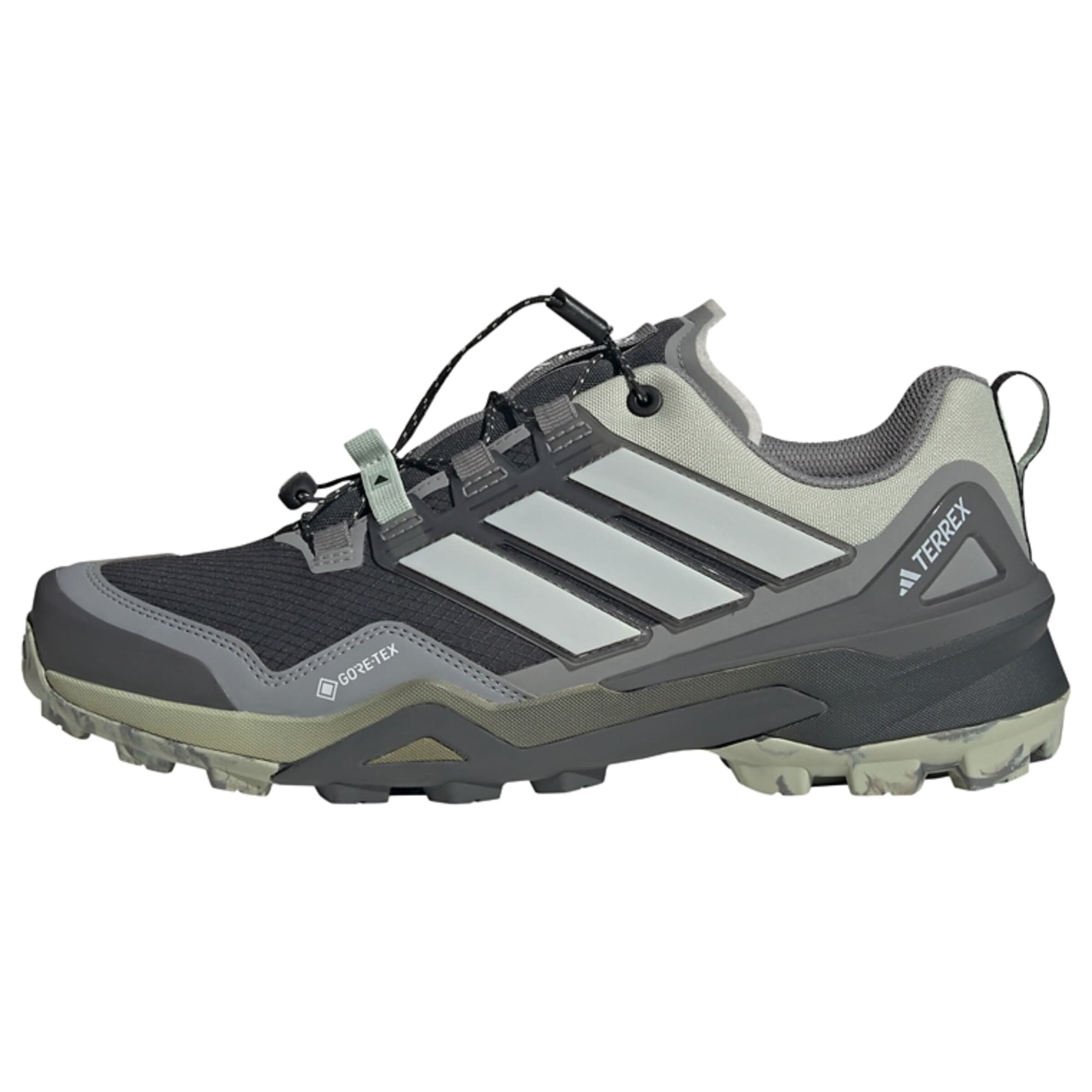 Chaussure basse 'Skychaser' ADIDAS TERREX en gris : devant