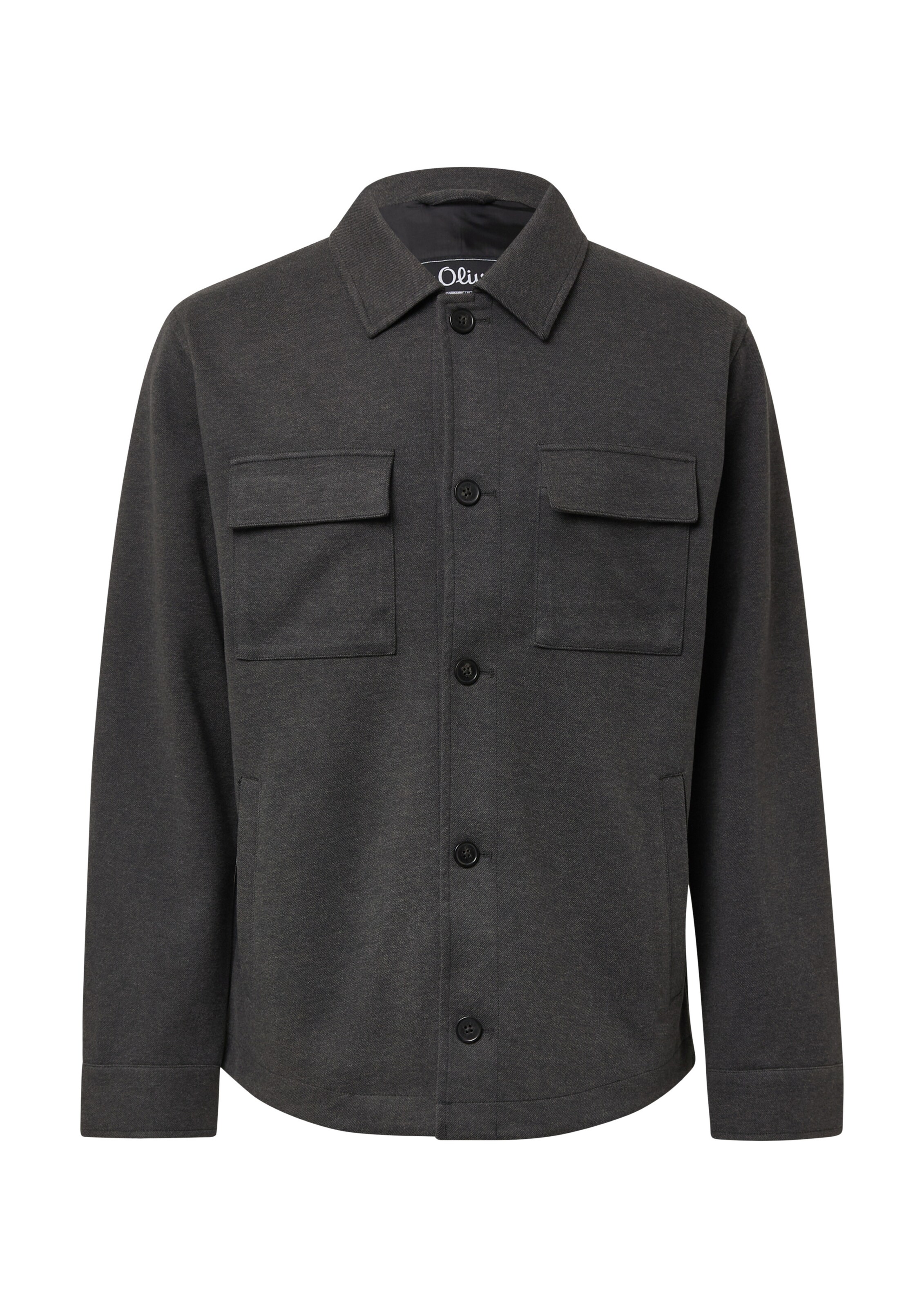 s.Oliver Φθινοπωρινό και ανοιξιάτικο μπουφάν σε γκρι: μπροστά