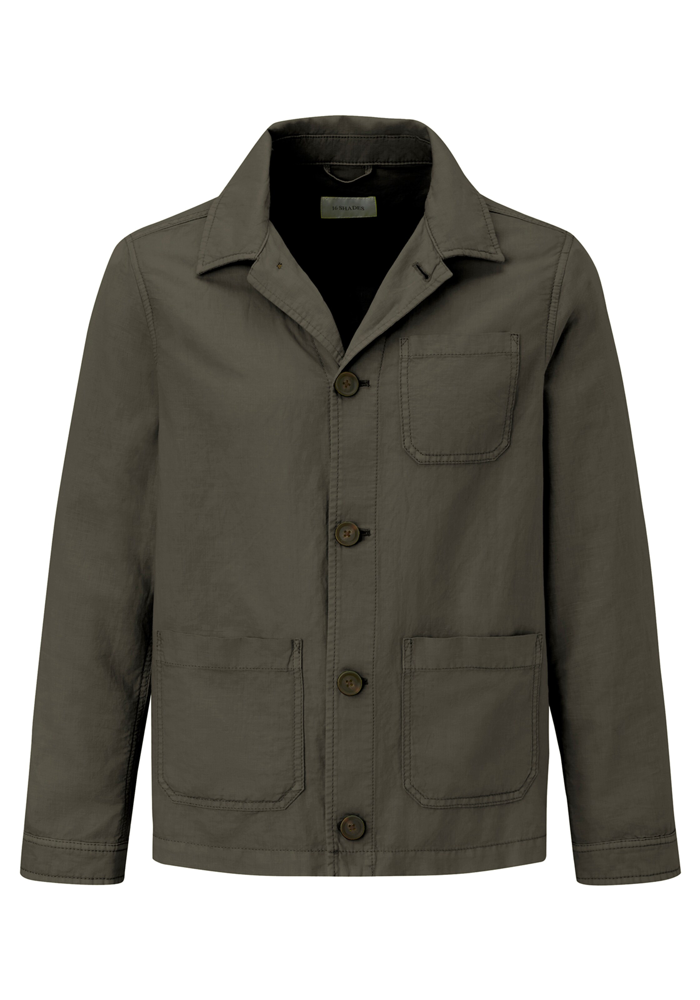 REDPOINT Between-Season Jacket in Green: front