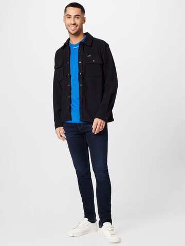 DEUS EX MACHINA Fleece jas 'Luther' in Zwart