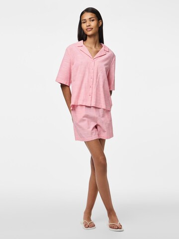 PIECES Blouse 'PCApia' in Roze