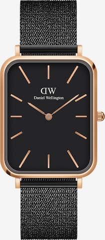 Orologio analogico di Daniel Wellington in nero: frontale