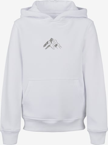 F4NT4STIC Sweatshirt in Wit: voorkant