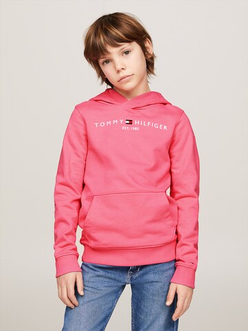TOMMY HILFIGER Bluza 'Essential' w kolorze różowy: przód