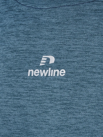 Newline Performance Shirt 'PACE' in Blue