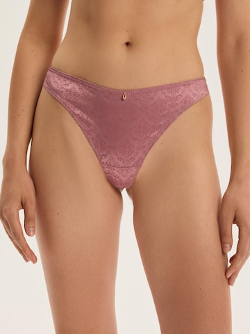 ESOTIQ - Tanga 'Charm' en rosa: frente