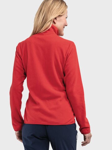Schöffel Functionele fleece jas in Rood
