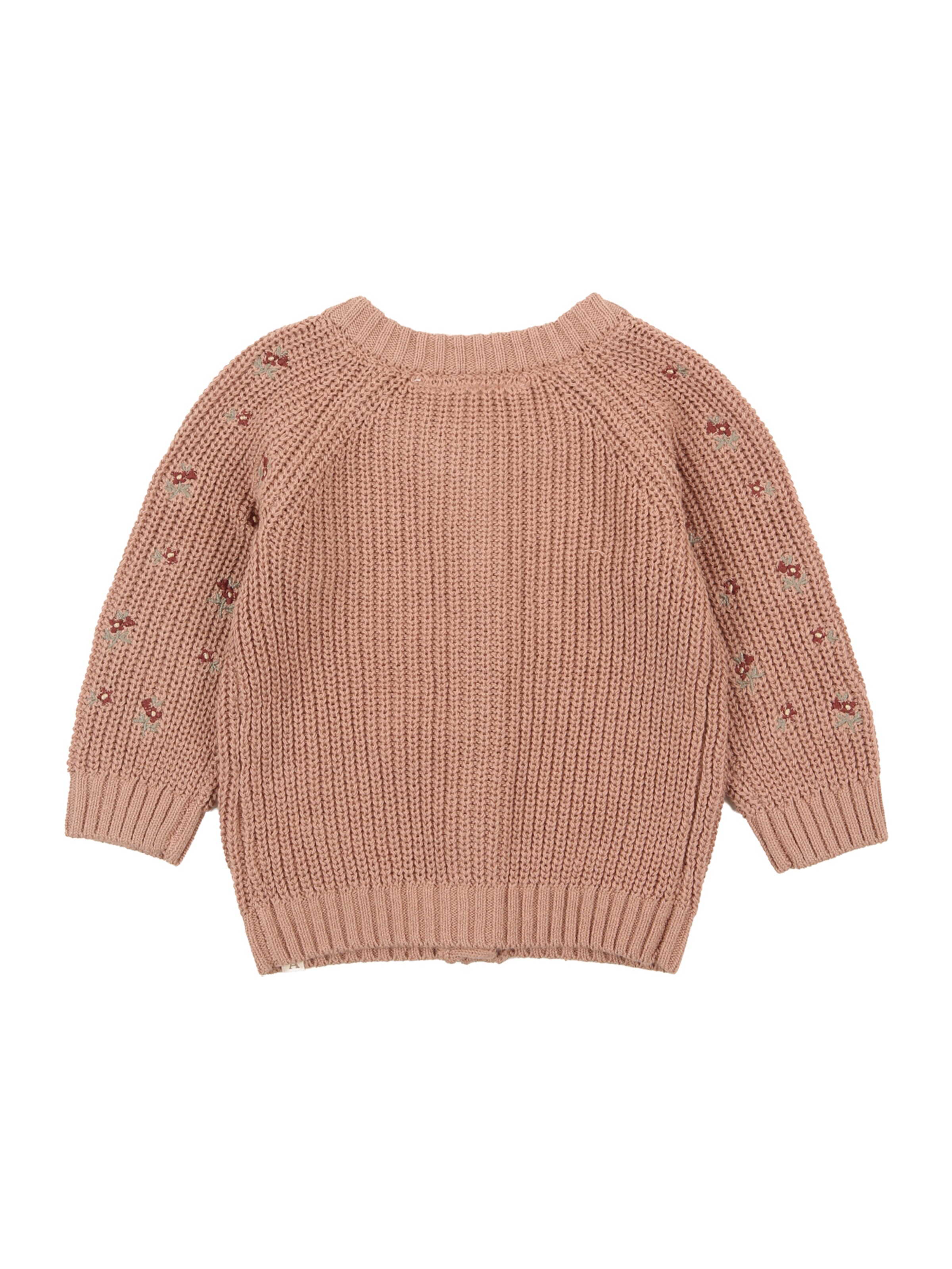 Lil'Atelier - Casaco de malha 'NBFEMLEN' em castanho