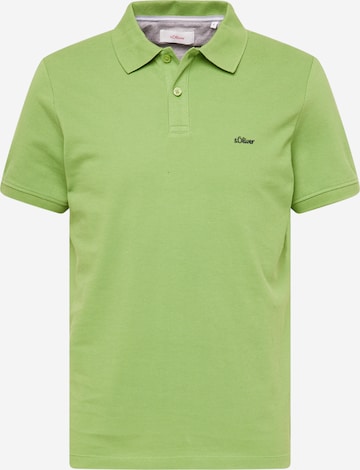 s.Oliver Poloshirt in Grün: predná strana