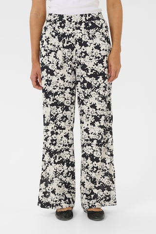 Kaffe Wide leg Broek 'BPliah' in Zwart: voorkant