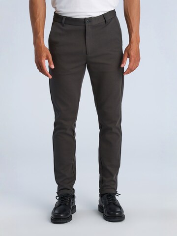 Lindbergh Slimfit Broek in Grijs