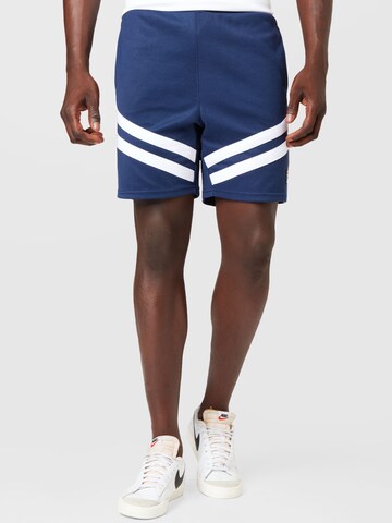 Regular Pantalon de sport 'Zugo' FILA en bleu : devant