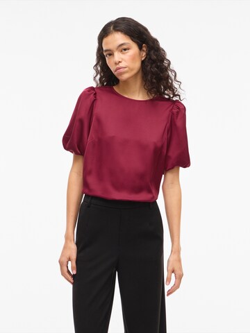 sarkans VILA Blūze 'VIELLETTE': no priekšpuses